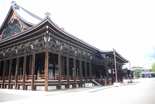 京都西本願寺 阿弥陀堂 御影堂 京都西本願寺 阿弥陀堂 御影堂